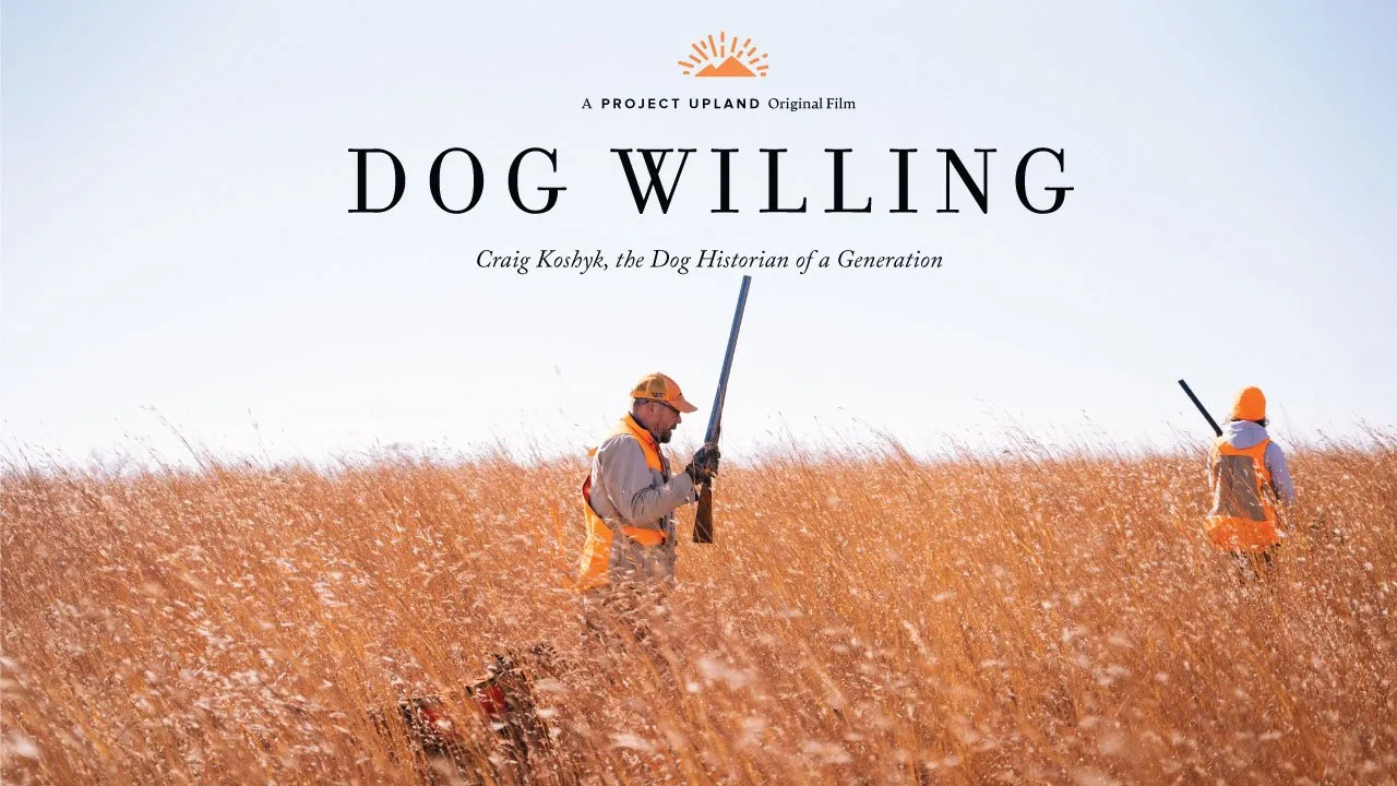 The cover of the film Dog Willing about Author Craig Kosyk