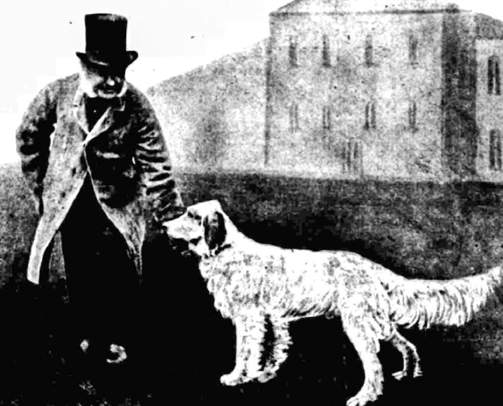 Edward Laverack and "Cora" circa 1870