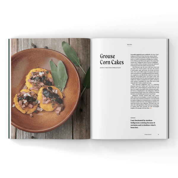 Indigenous grouse corncakes recipe