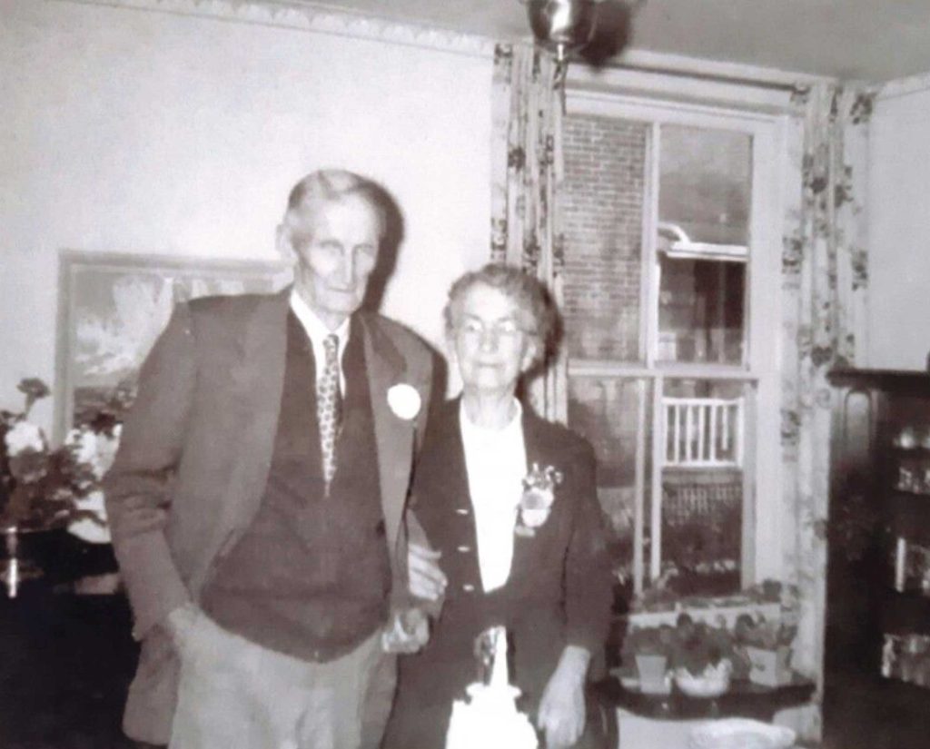 Herbert William Cooey and his wife.
