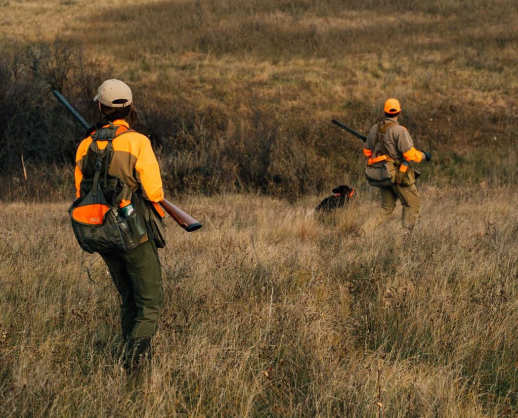 Two pheasant hunters