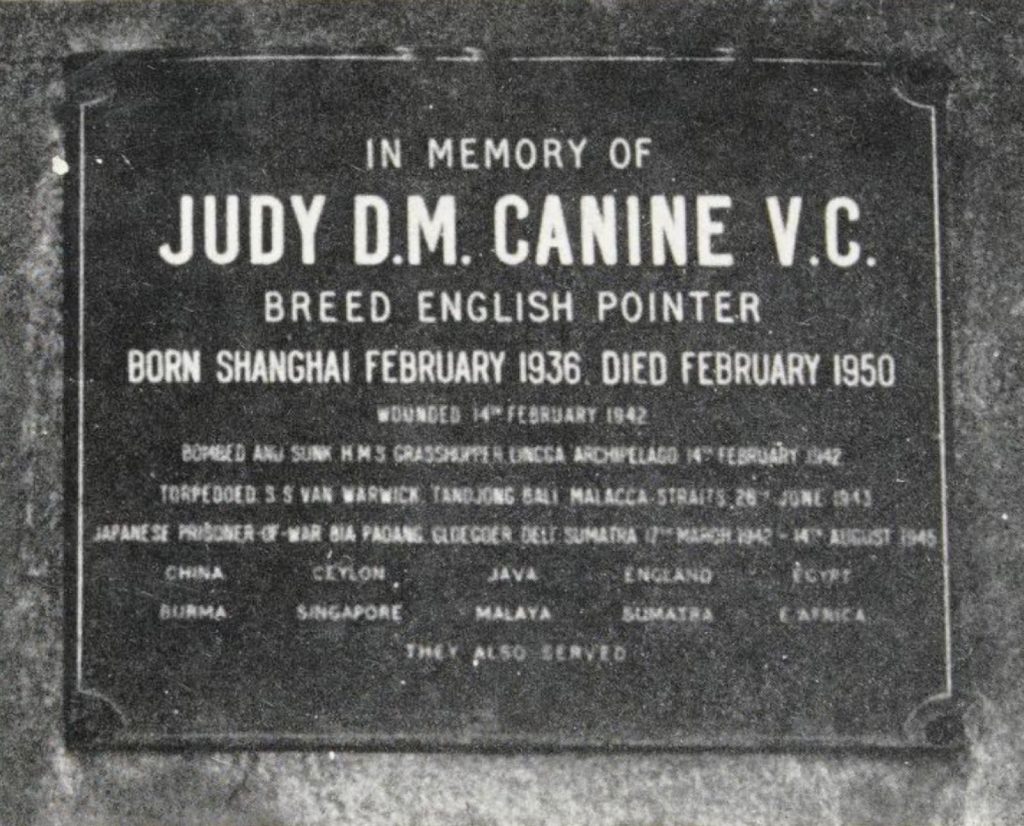 Judy the famous hunting dogs memorial.