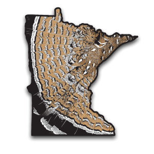 Minnesota-Ruffed-Grouse-Sticker
