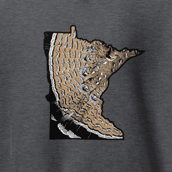 Minnesota Ruffed Grouse Hooded Sweatshirt - Image 2