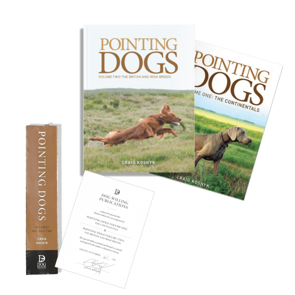Pointing Dogs Complete Box Set - Special Edition (Signed + Hand Numbered + Limited to 150 Copies)