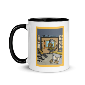 Spring 2024: A Fuzzier Perspective Comic Mug