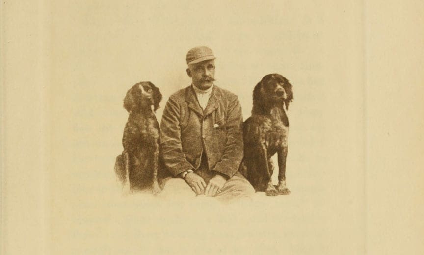 Edmund Davis the father of woodcock hunting and author of Woodcock Shooting.