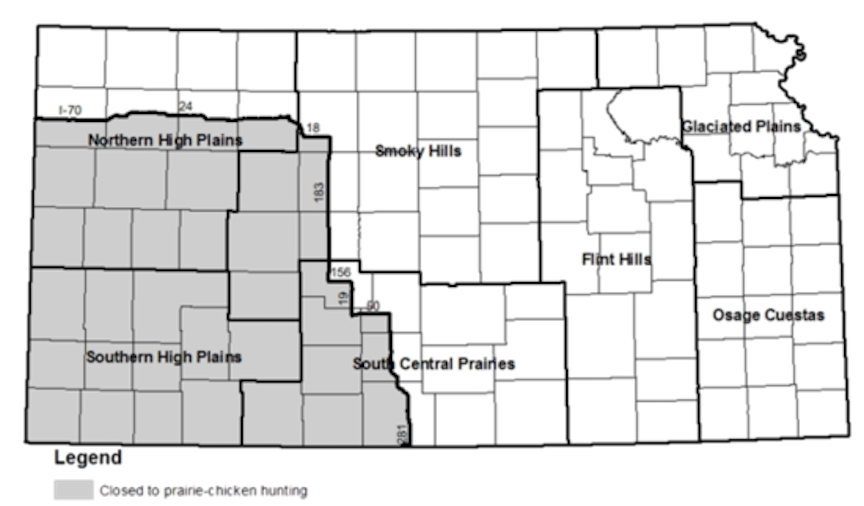 Upland Bird Map