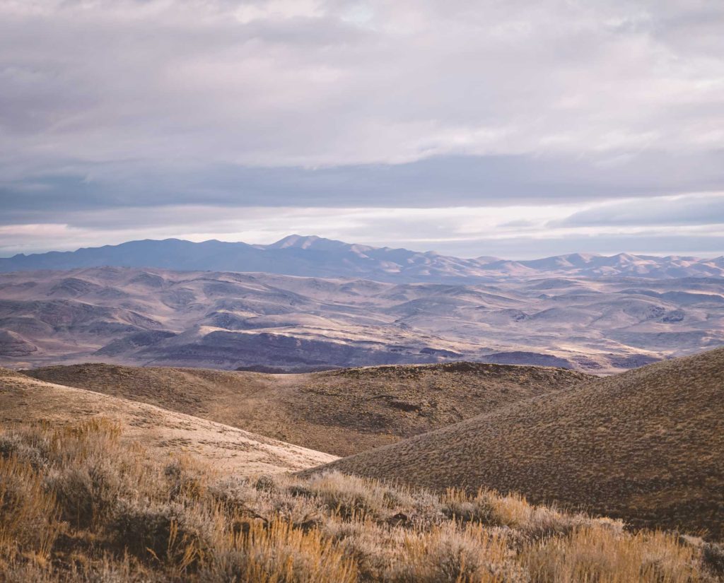 A look at the vast landscape of chukar country.