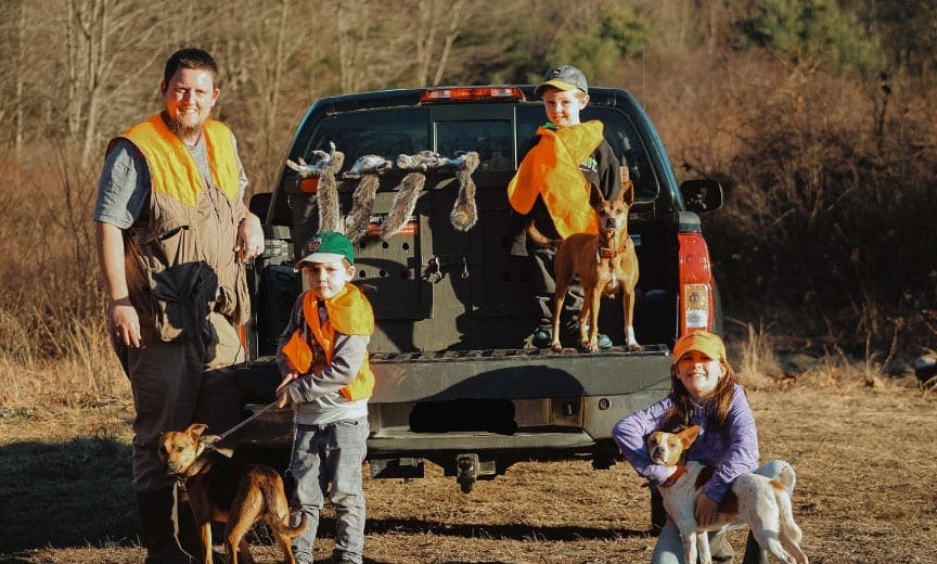 A day of squirrel hunting with feist
